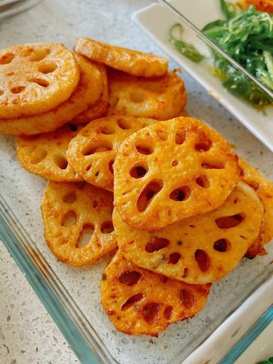Air-fried Lotus Root