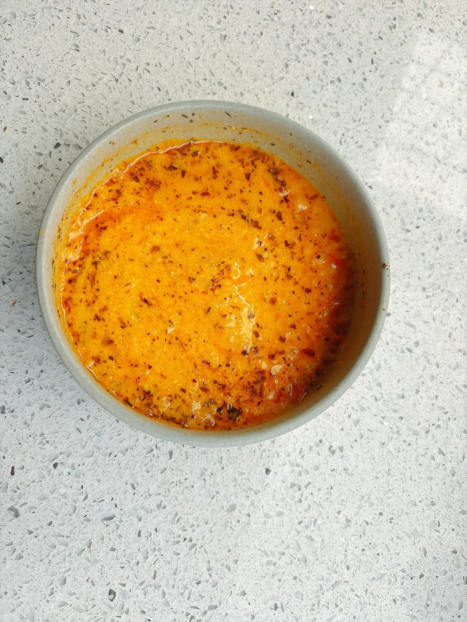 Roasted Pepper Feta Soup